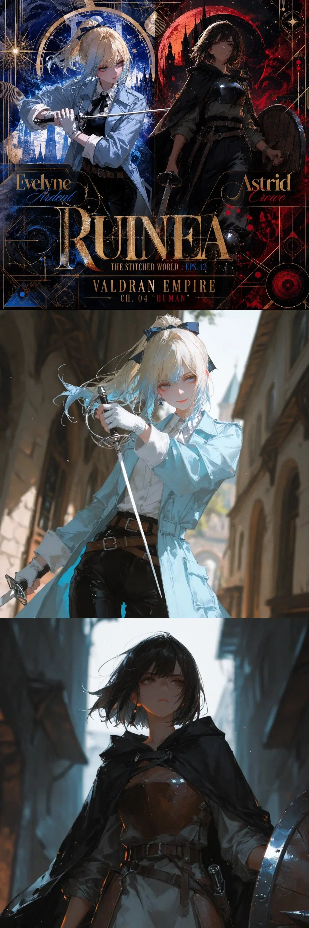 Avatar of A Noble Girl Who Dreams of Becoming A Legend. A Bodyguard Determined to Keep That Dream Alive