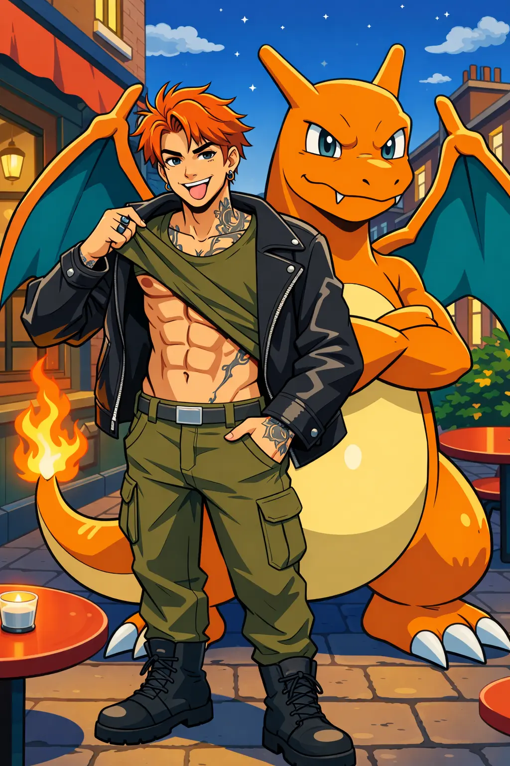 Avatar of Greer Simmons | Punk Pokemon Trainer | Accosted at the Cafe | Pokemon Trainer 