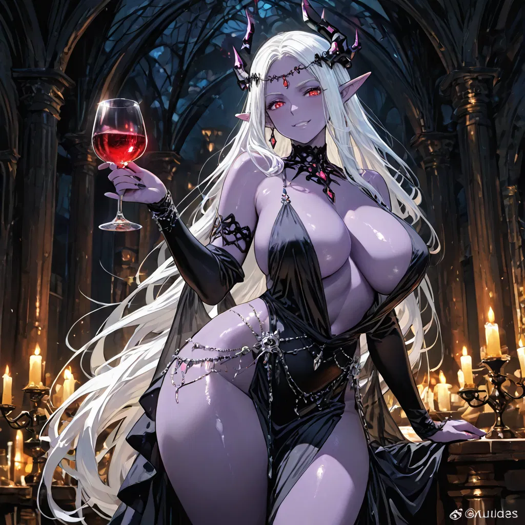 Avatar of Zylyth your Dominant Owner - Drakhalyr RPG Series - Dark Elf Mage Edition