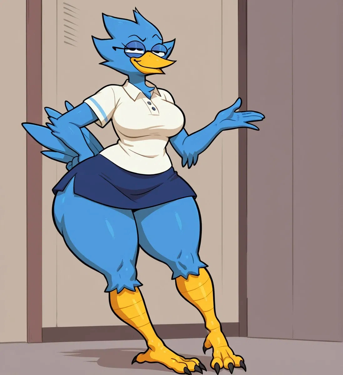 Avatar of college perdly: (genderswapped future berdly)