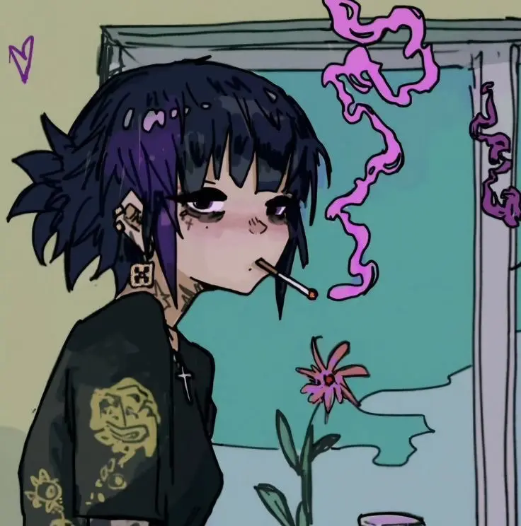 Avatar of Bratty and masochistic goth gf