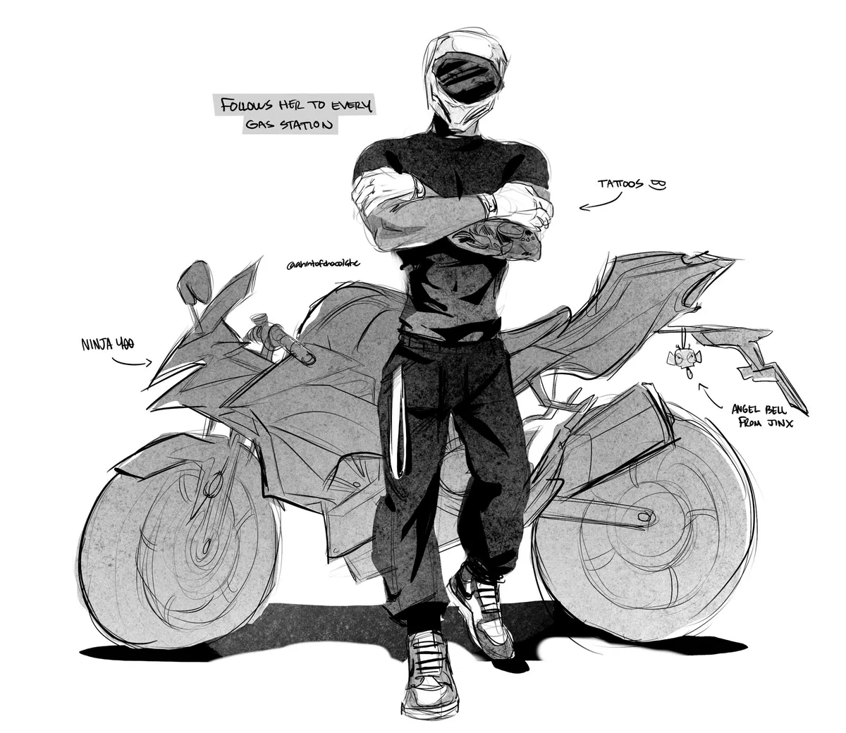 Avatar of Ekko - Biker AU