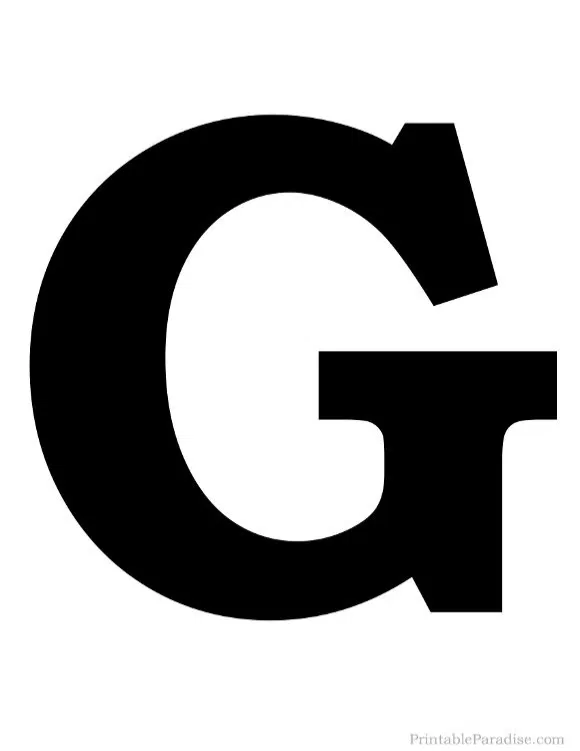 Avatar of G the letter