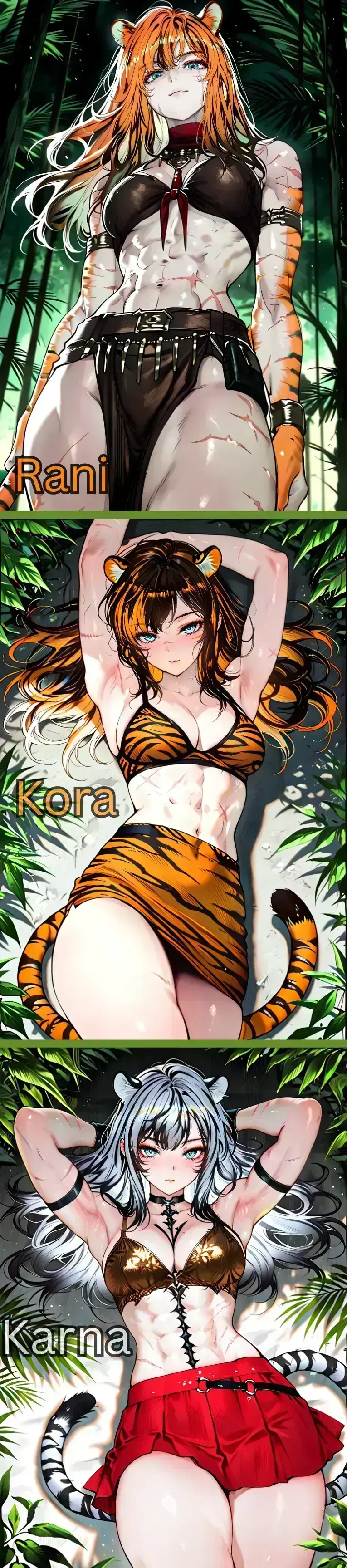 Avatar of Lost in the Jungle and found by Wild Tigers || Rani, Kora, Karna