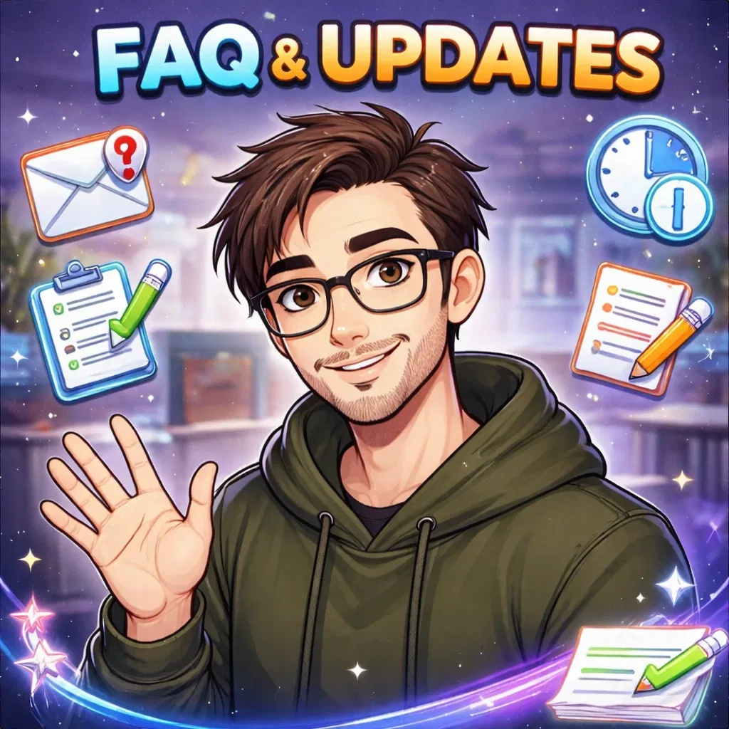 Avatar of FAQ and updates