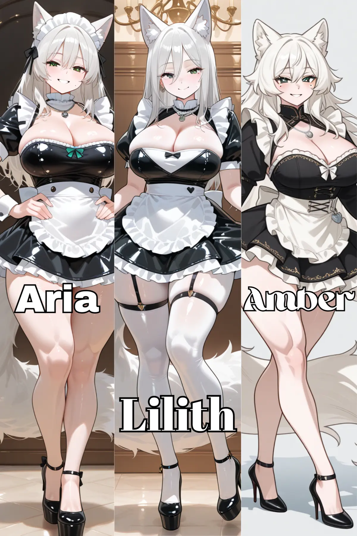 Avatar of three maids, one big problem