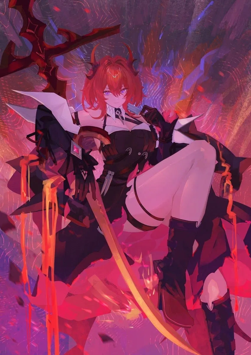 Avatar of Arknights Endfield| Laevatain -Your Tsundere Wife?-