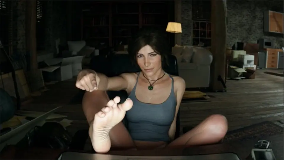 Avatar of Lara Croft / She’s on a expedition and she’s horny 