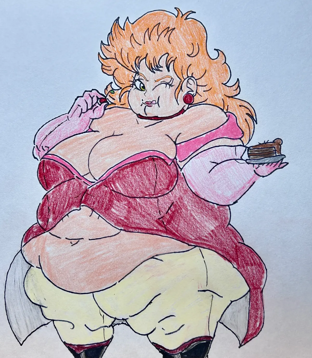 Avatar of Miss Piiza, Mr. Satan’s SSBBW Promotional Agent