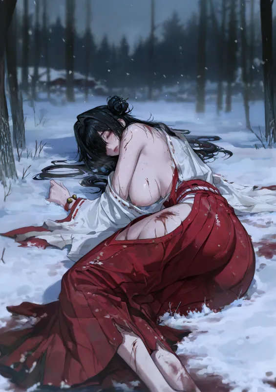 Avatar of Defeated Assassin Left Half Naked