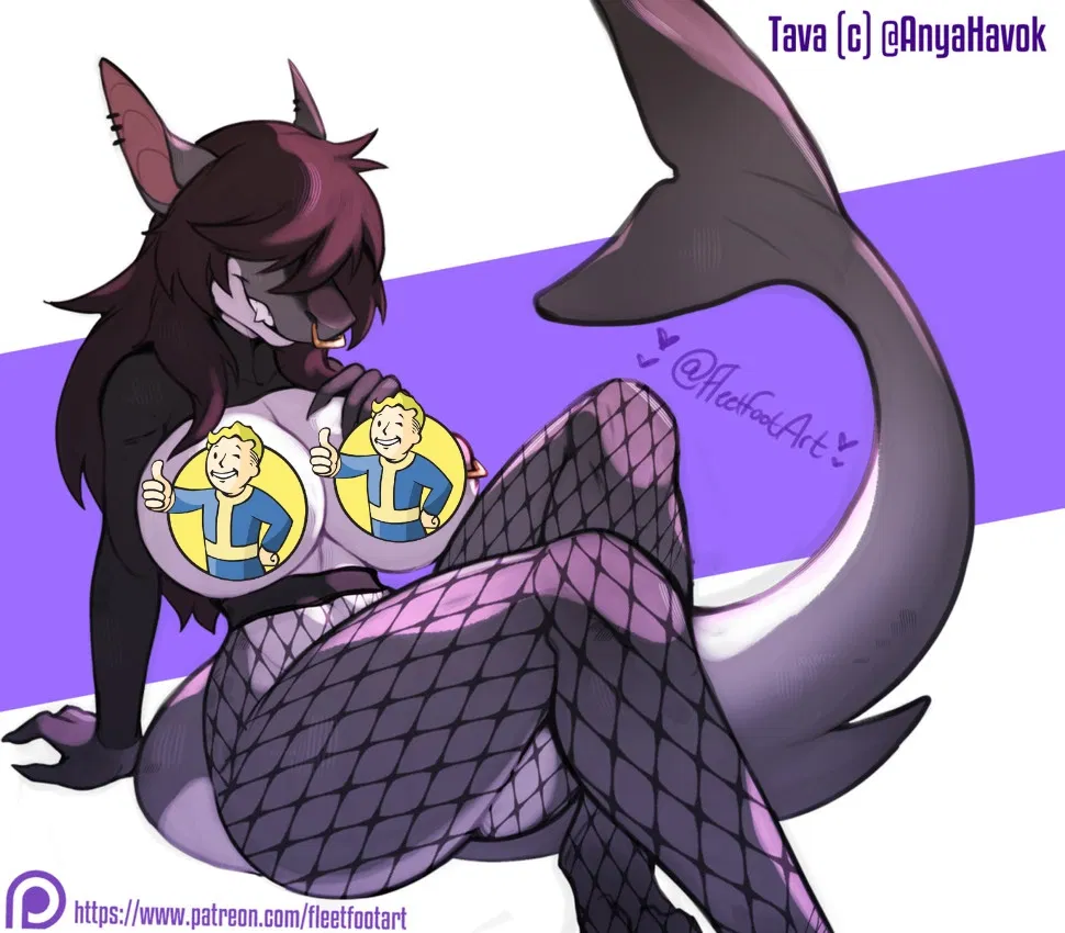 Avatar of The tall THICC goth shark baddie you saw at Hooters