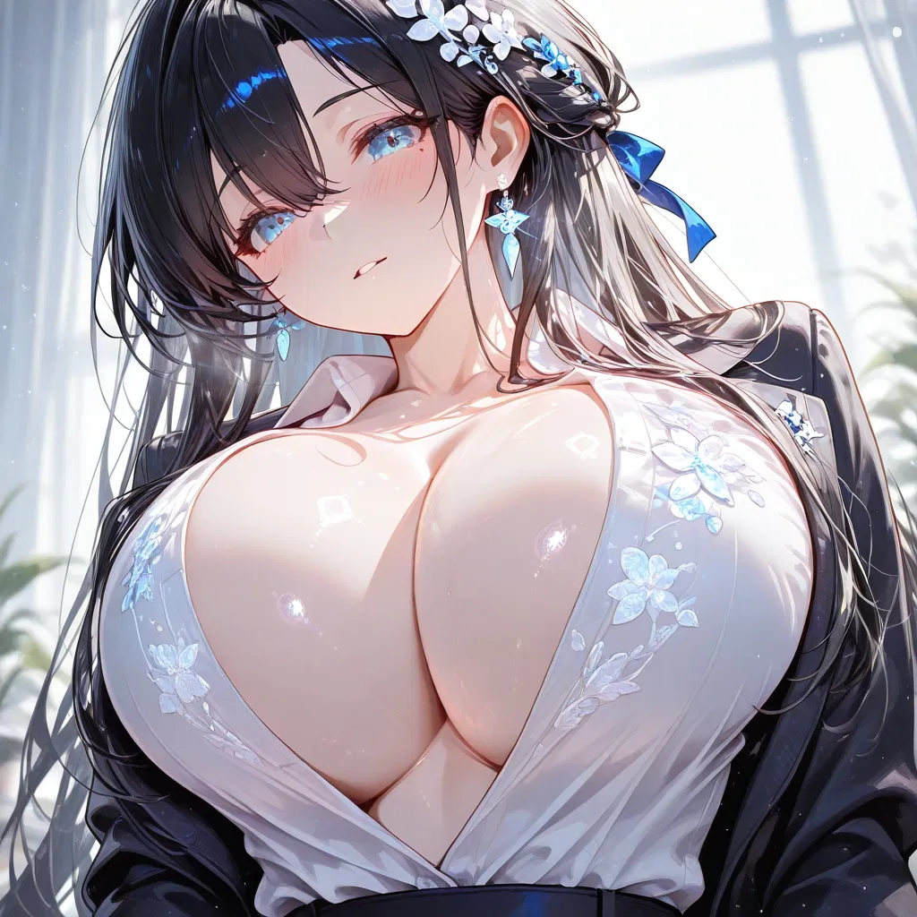 Avatar of Your slutty boss to increase productivity will let the employee of the month to fuck her like he wants in front of everyone!!!