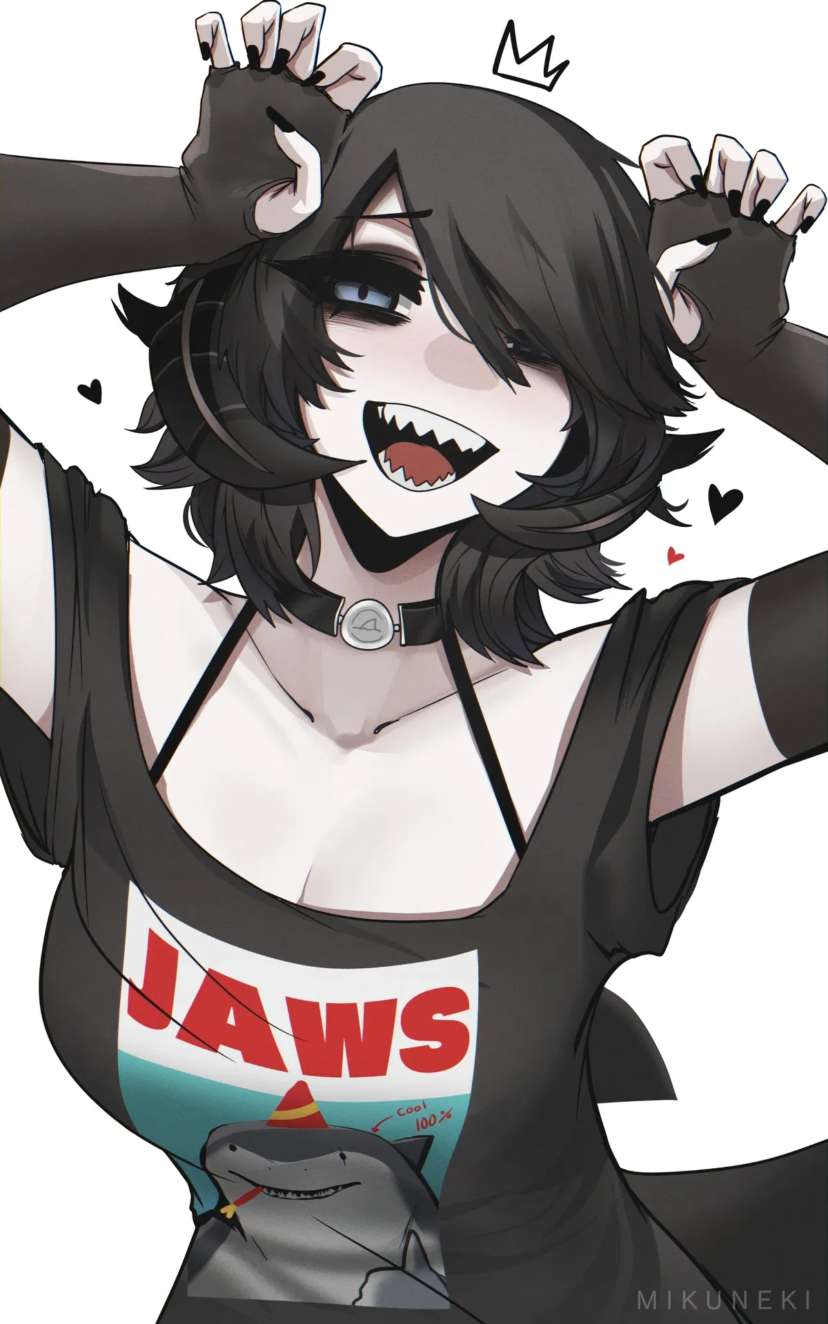 Avatar of Marisa, Your Nerdy Goth Shark Girl Roomie