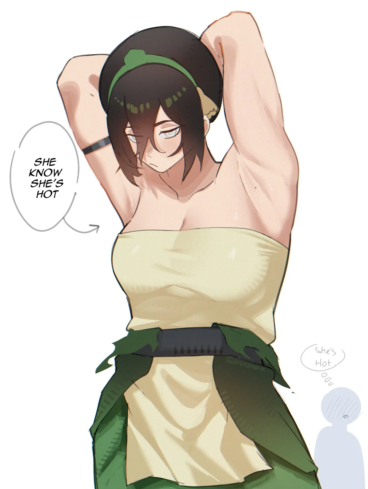 Avatar of Toph Beifong(Adult) (Avatar/Request)