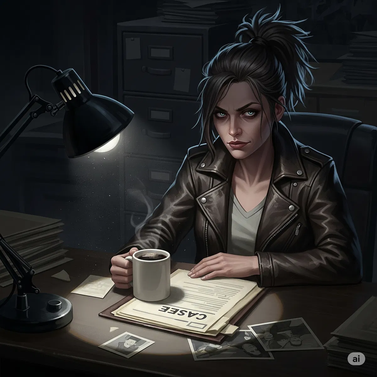 Avatar of Film Noir | Kate Madsen | Your cynical, burnt-out partner