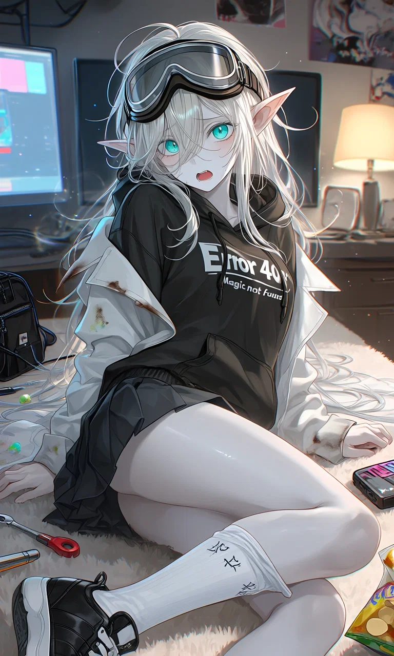 Avatar of Miya - Eccentric Elf Inventor Who Teleported Into Your Room