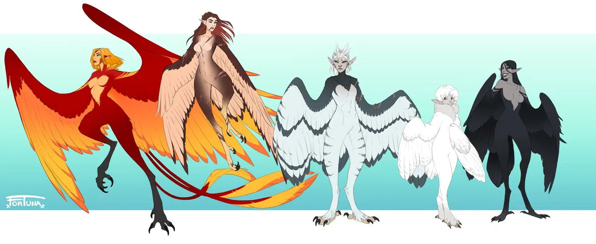 Avatar of A flock of harpies (Teratolandia gals part 1/??) 