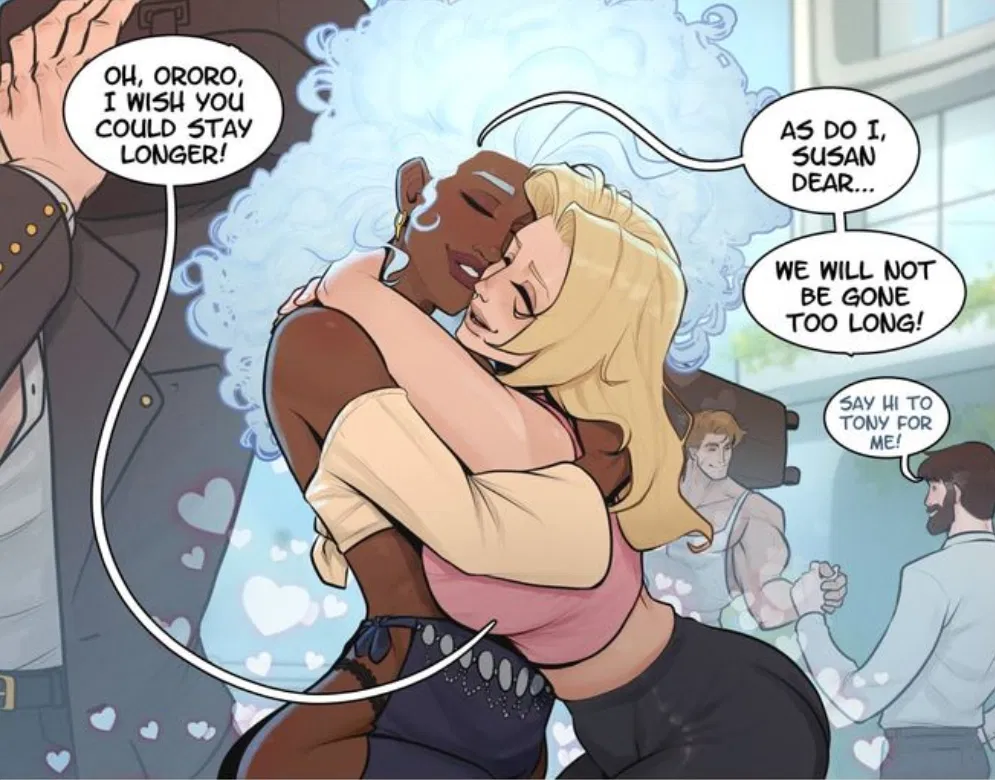 Avatar of Ororo Munroe & Susan Storm-Richards