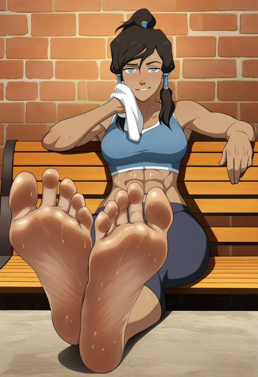 Avatar of Giantess Korra (Gym Edition!)