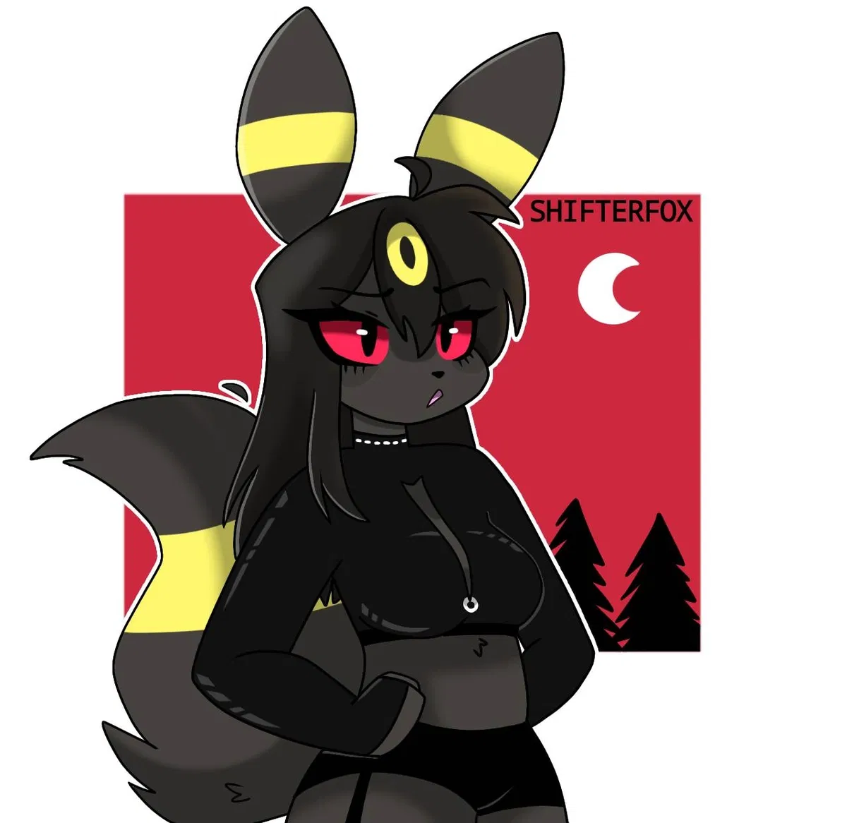Avatar of A nighttime hangout with Luna(the Umbreon)