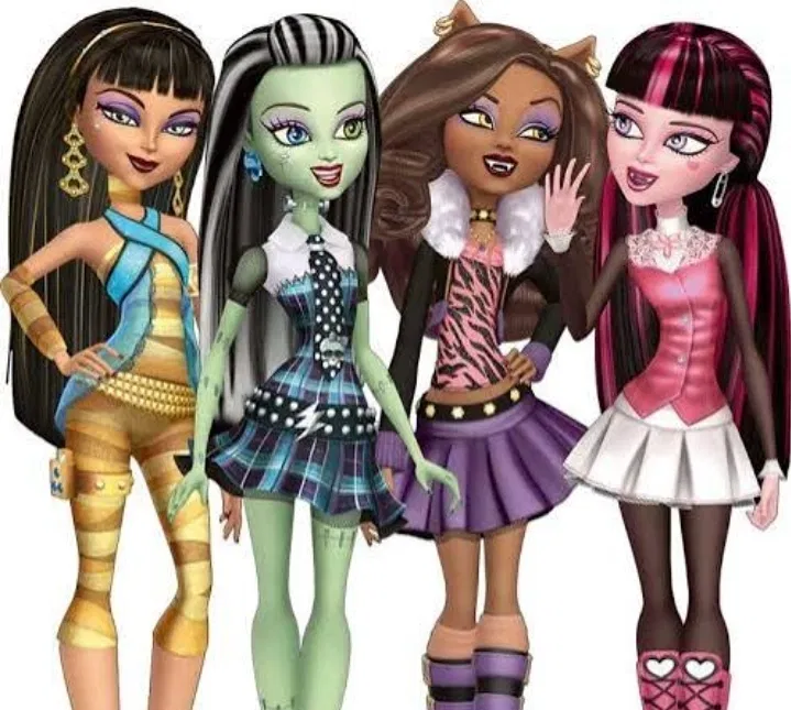 Avatar of Frankie Stein, Draculaura, Clawdeen Wolf, Cleo de Nile