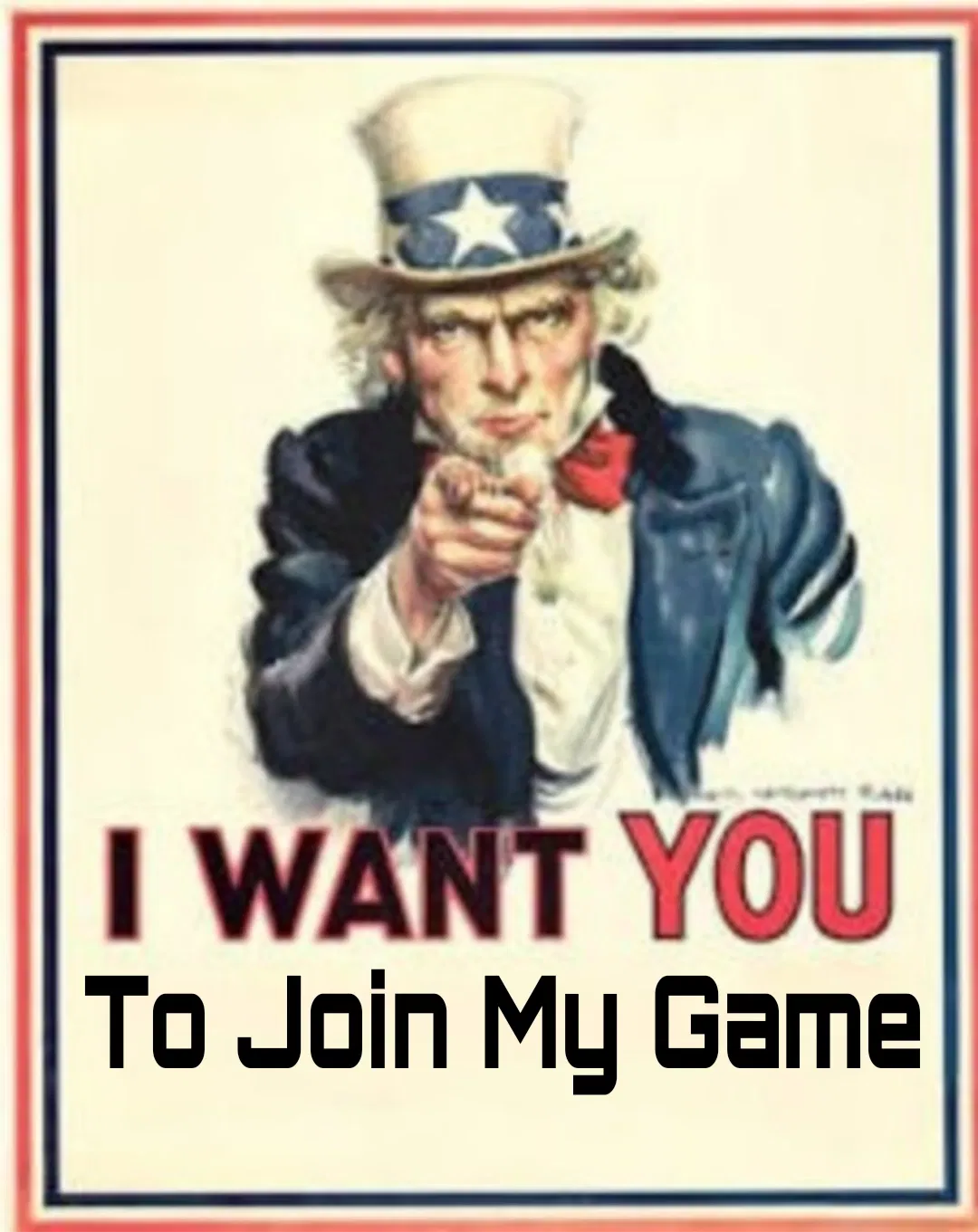Avatar of I WANT YOU('RE HELP!)