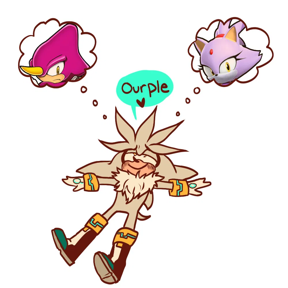 Avatar of Espio, Blaze, and Silver