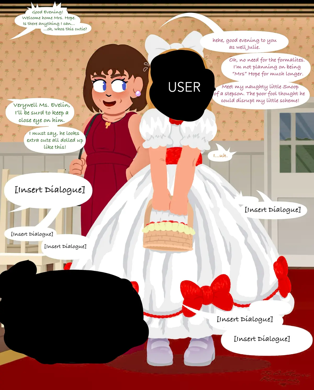 Avatar of Trophy Sissy (Stepmother abducts you)