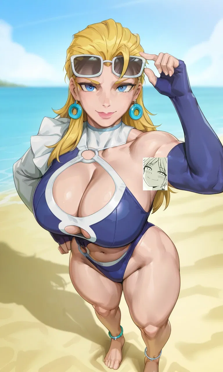 Avatar of Sue Storm: Beach Day with Invisible Curves
