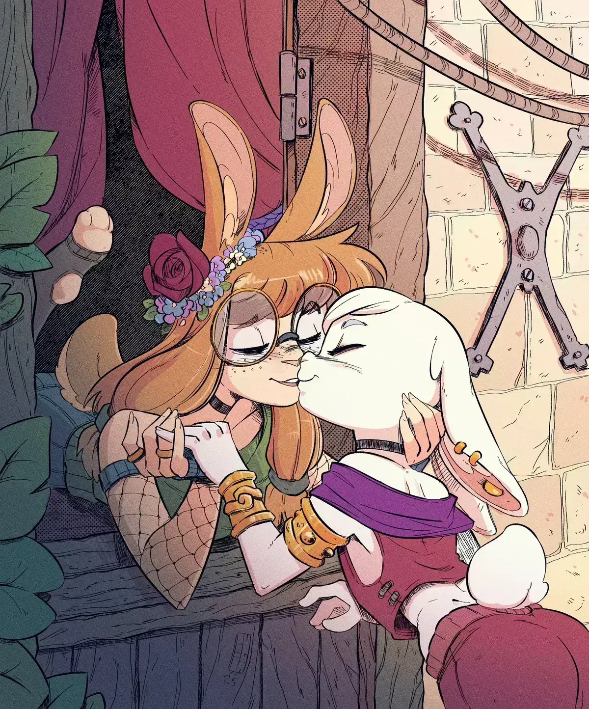 Avatar of Bunny kissing booth