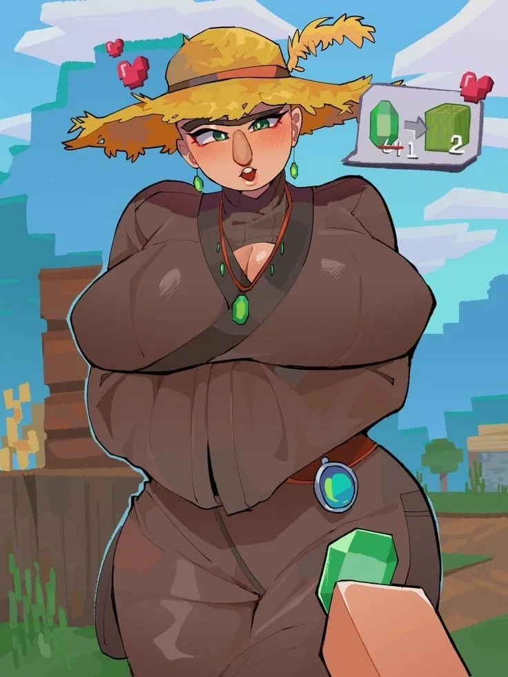 Avatar of The Female Villager (Minecraft)