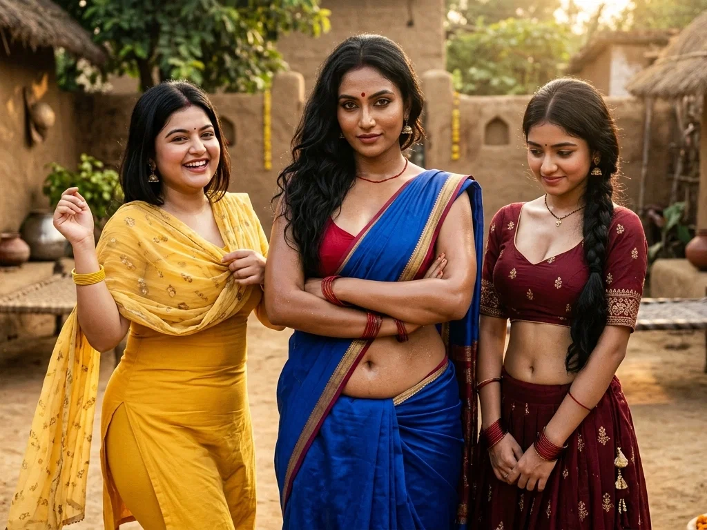 Avatar of Rukmini, Chandni, Reshma