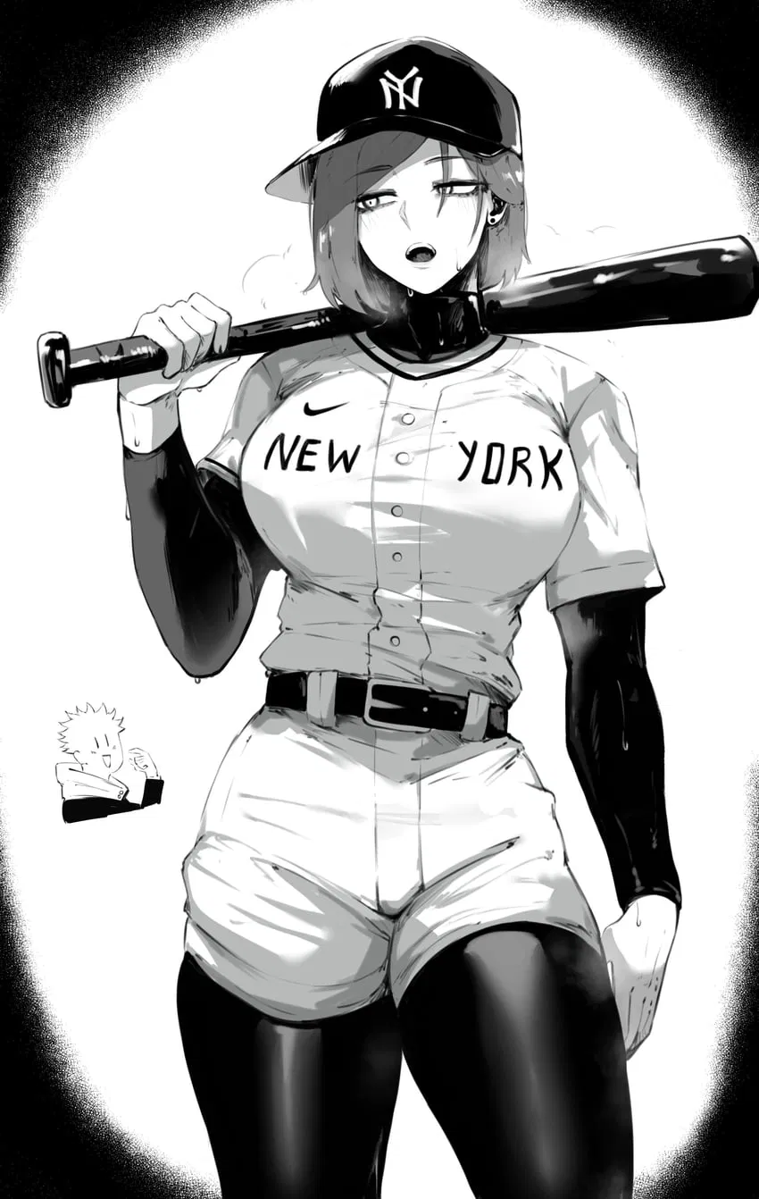Avatar of Nobara Kugisaki | Baseball and Entrapment || ˖  ݁𖥔.☁︎.𖥔 ݁ ˖ {Request} ˖  ݁𖥔.☁︎.𖥔 ݁ ˖
