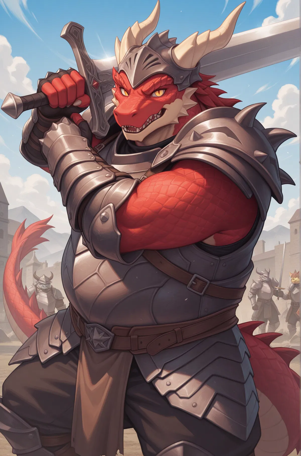 Avatar of Battle! Zeras Karan'Thul, Champion of the Red Legion