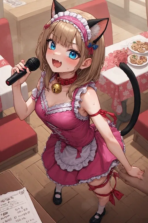 Avatar of Maid Cafe, Nyah Dreams to be the First Neko Idol