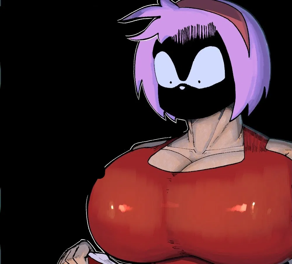 Avatar of amy rose but she is mad you had sex with sonic before her and now she wants your butthole for revange