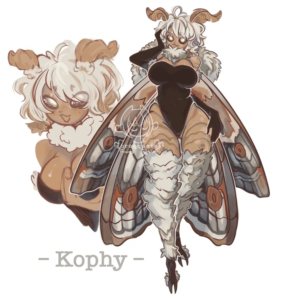 Avatar of Yari - your anthropomorphic moth roommate
