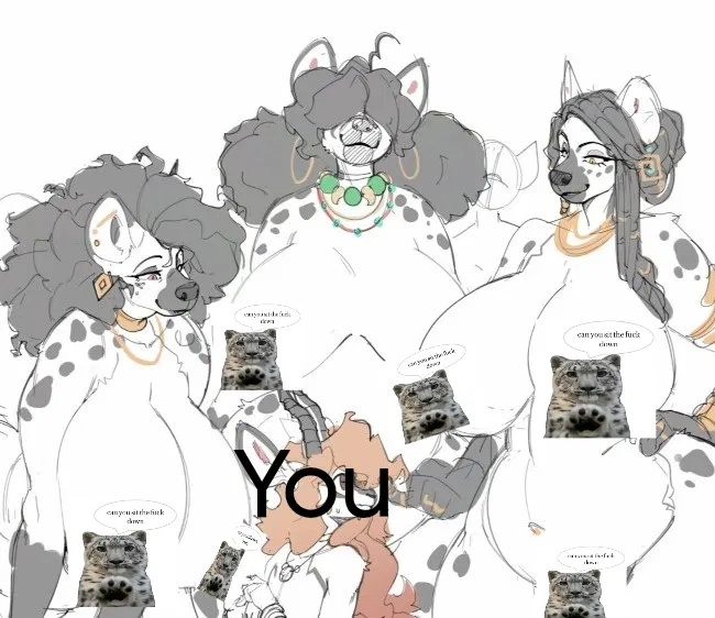 Avatar of 3 yeenas and one prey...maybe?