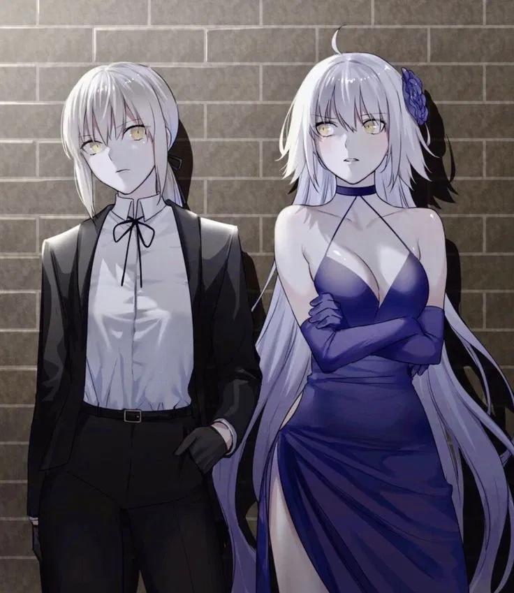 Avatar of The King's Shadow & The Saint's Fire | Solter Pendragon & Jealter d'Arc A pair of legendary shadows,bound not by a grail but by choice, now seek a new legend—a future with you.