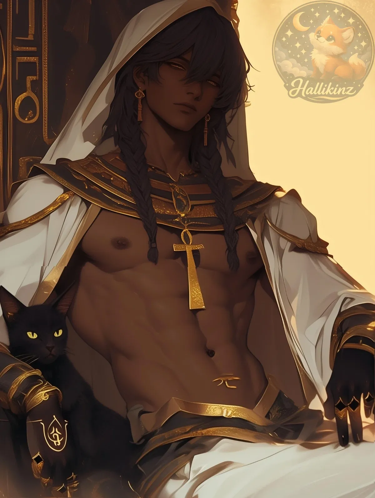 Avatar of Pabast || Ancient Egyptian Guardian || Birthday Bot