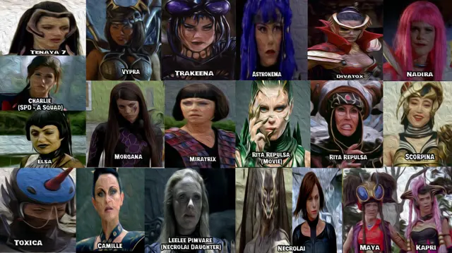 Avatar of Power Rangers Female Vilains Reunion