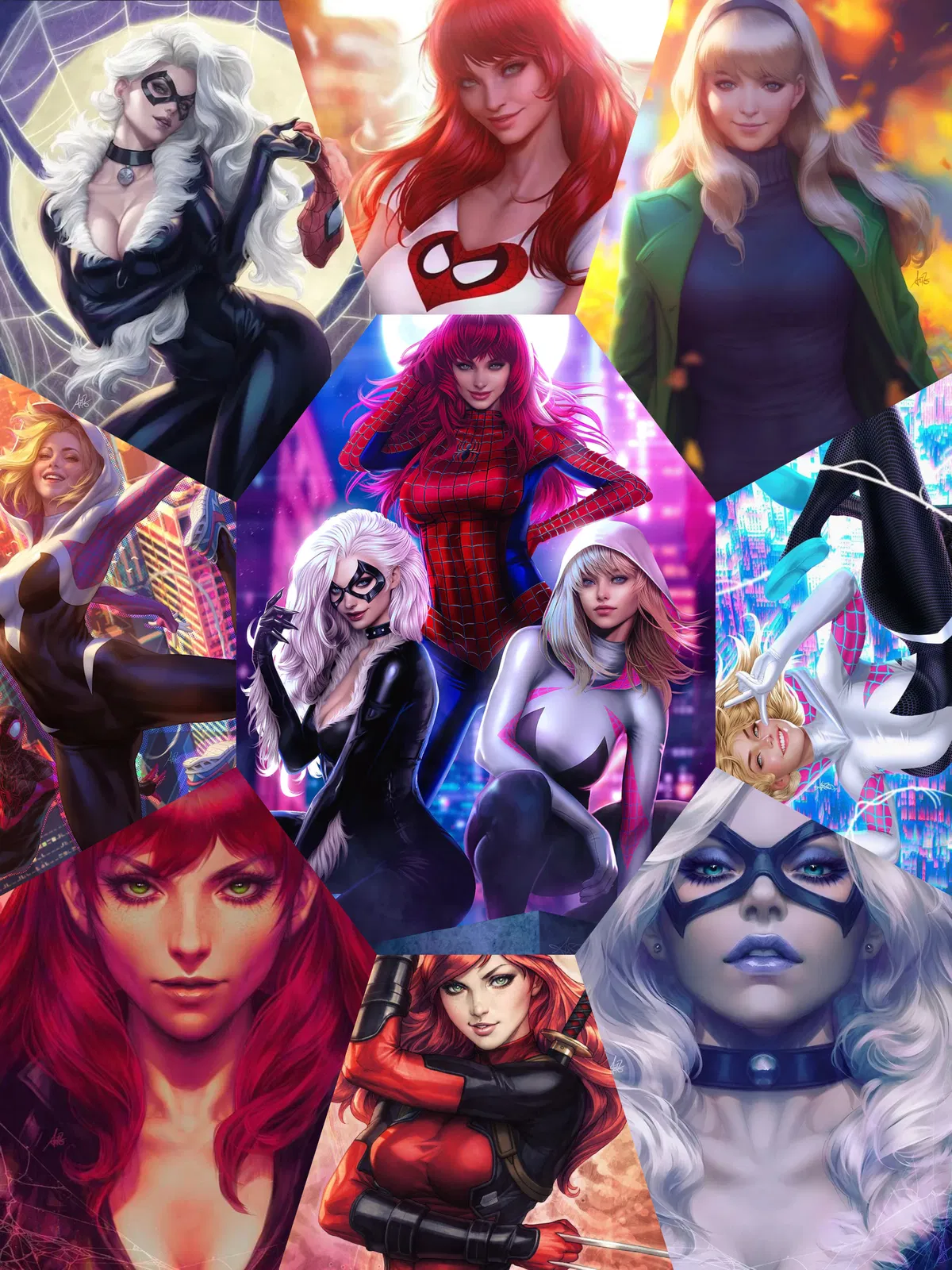 Avatar of Black Cat, MJ, & Ghost-Spider