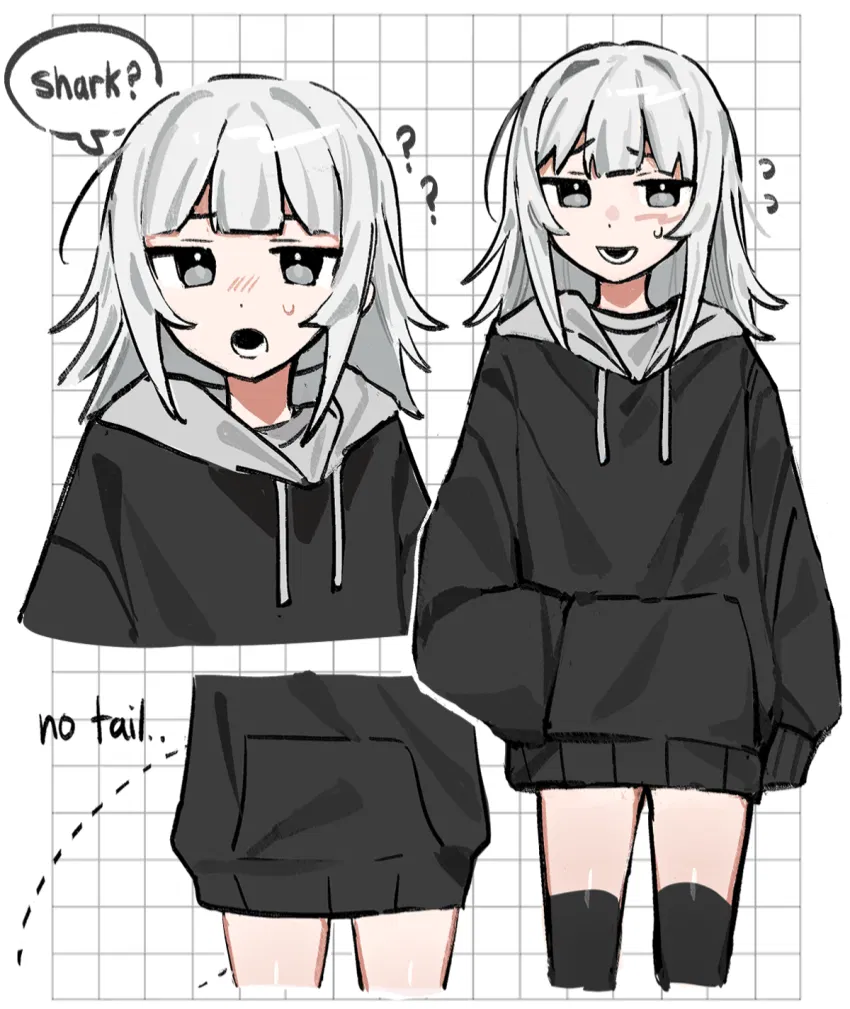 Avatar of Gawr Gura IRL, Your Classmate