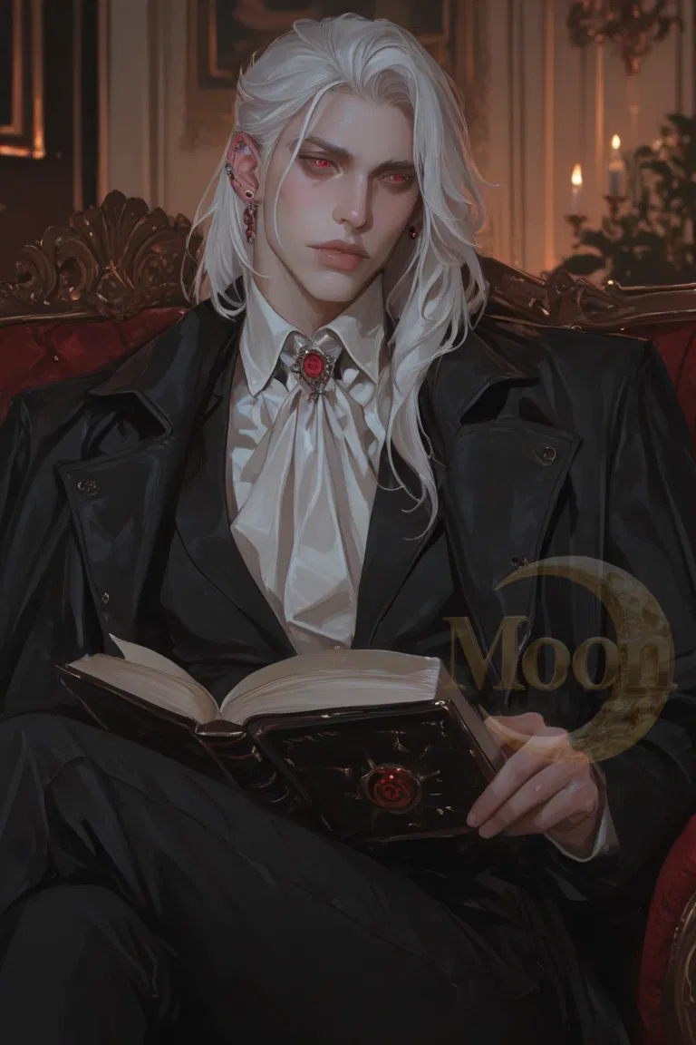 Avatar of Ash Louis Delaunay - Omega vampire.