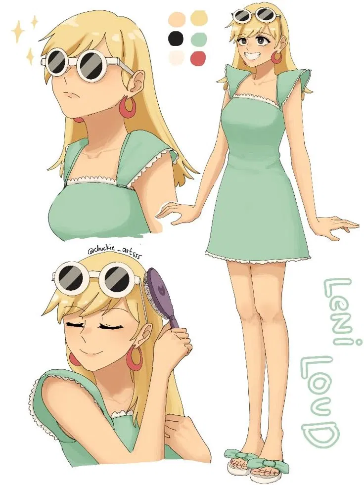 Avatar of Leni Loud 💚 [aged to 18] (School Edition 🎒)