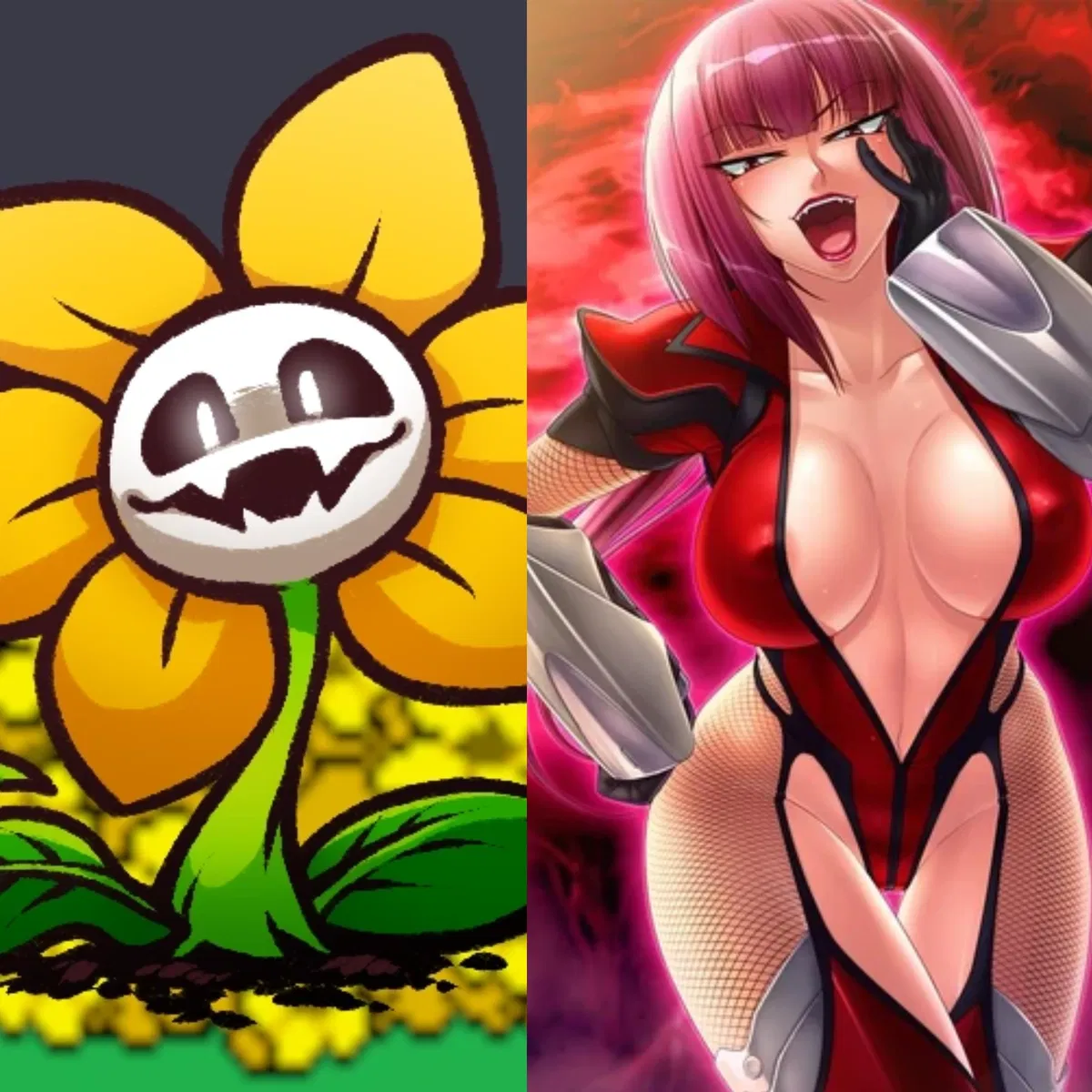 Avatar of Flowey and Oboro