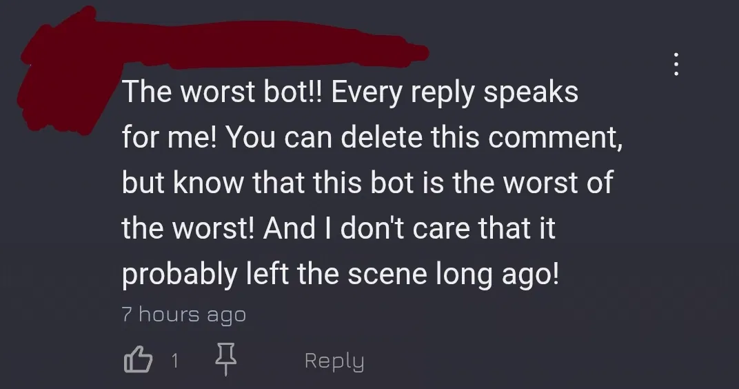 Avatar of Sometimes, i kinda feel very stupid seeing these kind of comments.