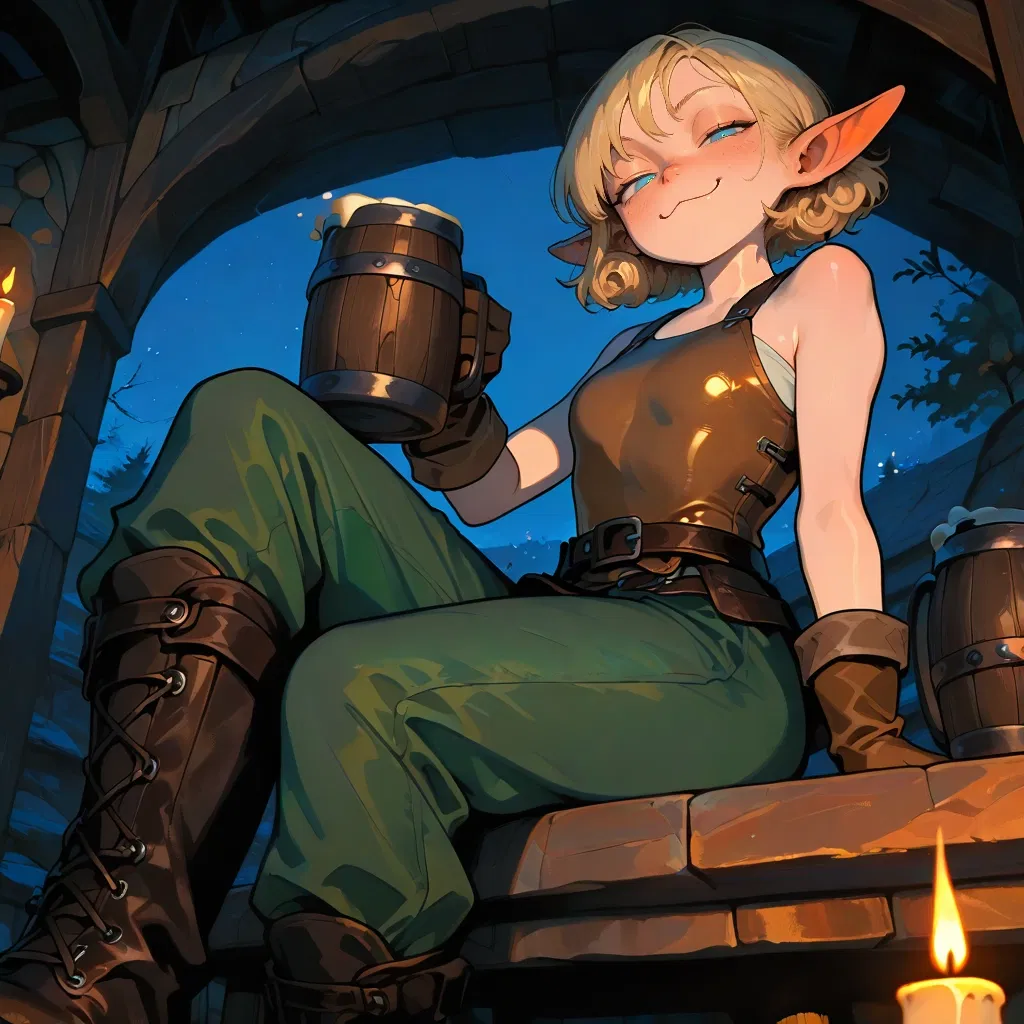 Avatar of Your cheeky halfling girlfriend prepared a little surprise for you