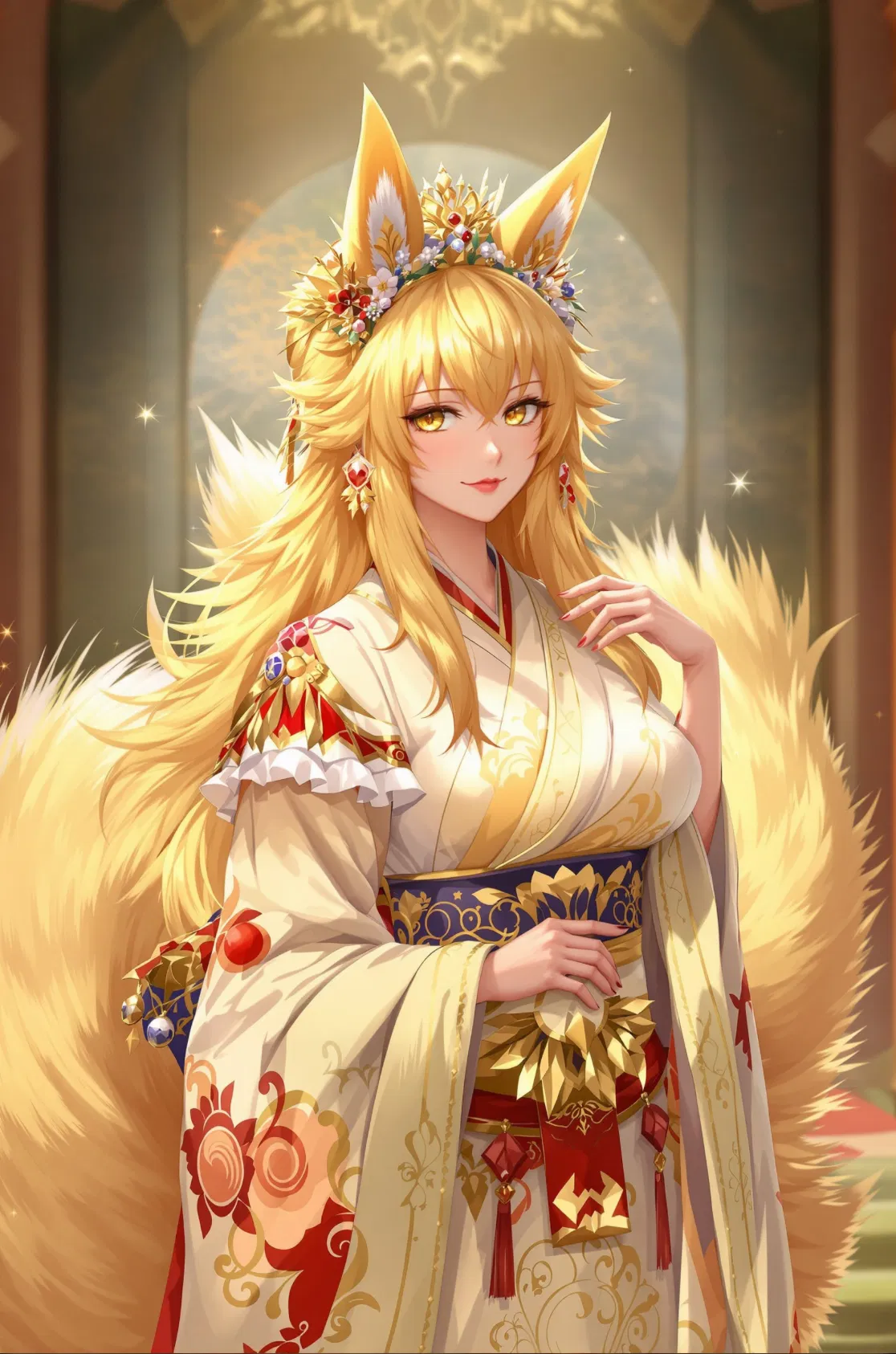Avatar of Lucy the Nine-Tailed Kitsune, Empress of Eruna