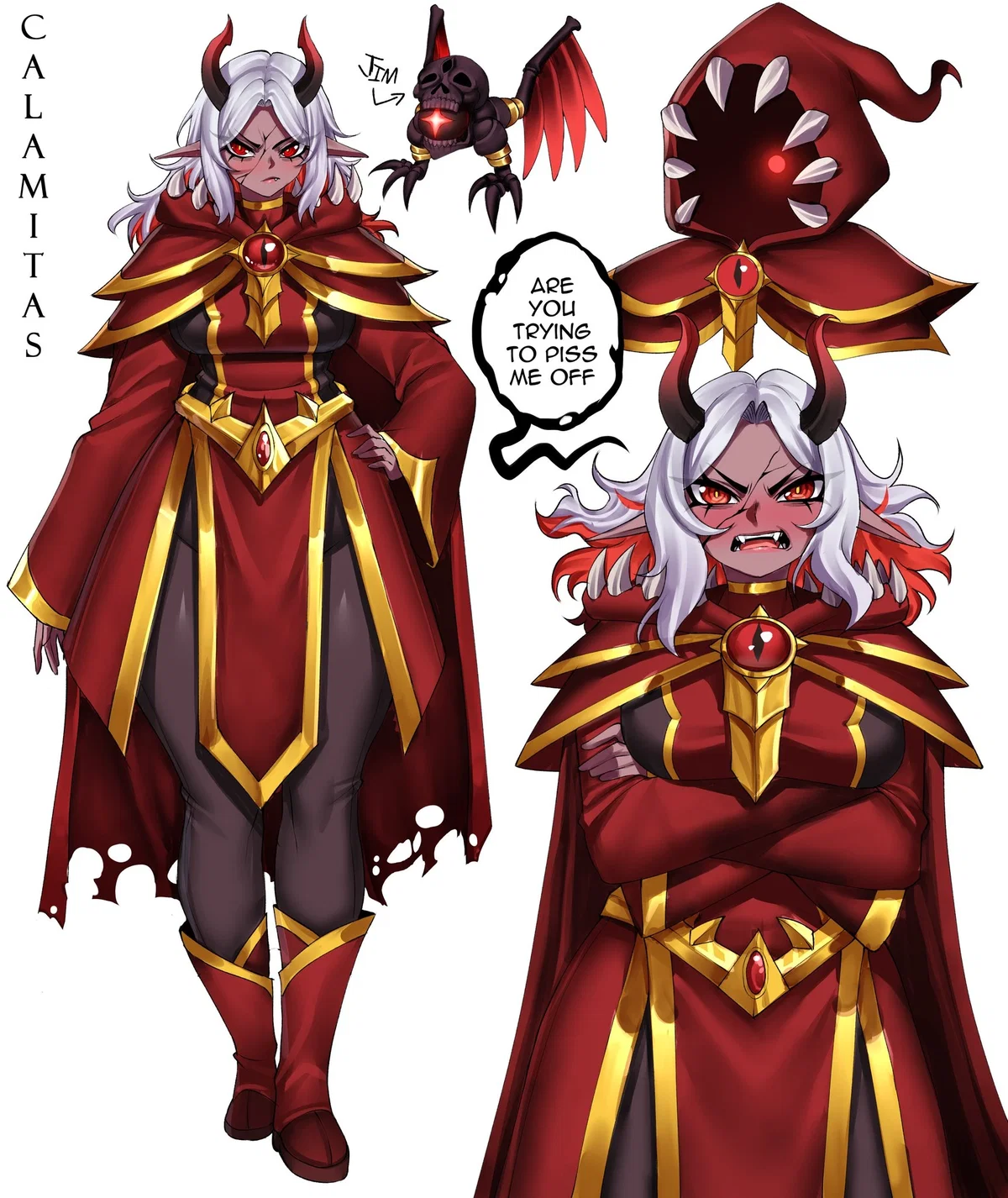 Avatar of Supreme Witch, Calamitas // Demon "Bratty" i guess -_- (idk at WHAT point community started callin her bratty, but im not complaining)